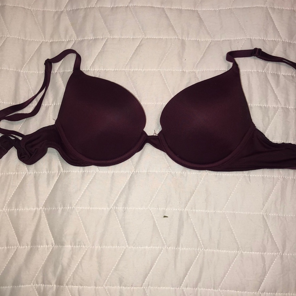 Pink bra